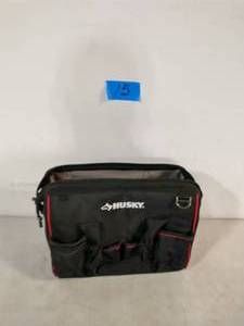 lot 15 image: HUSKY 14 in. Large Mouth Tool Bag