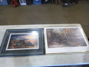 lot 34 image: 2 Framed Prints