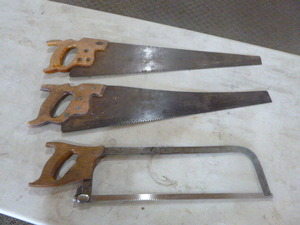 lot 48 image: 3 Hand Saws