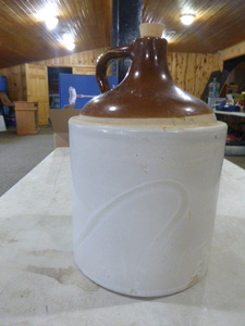 lot 56 image: Stoneware Crock Jug
