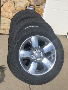 lot 3 image: Set of Falken Tires and Rims