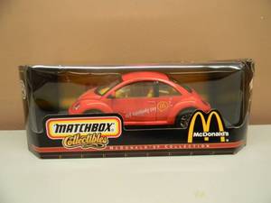 lot 27 image: MATCHBOX COLLECTIBLES 1999 VW BEETLE McDONALDS  118 SCALE - NEW IN BOX - SEE PICTURES