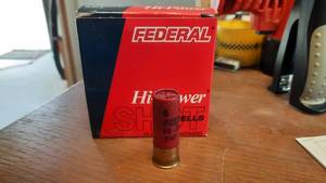 lot 129 image: Federal 12 Gauge, 2-34 Long, 1-14 oz, 6 Shot (10 Rounds)