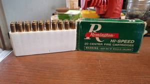 lot 136 image: Remington 250 Savage, 100 Grain (20 Center Fire Cartridges)