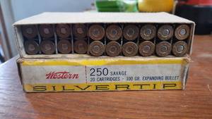 lot 140 image: Western 12 Long Point8 Short Point (250 Savage) (20 Rounds)