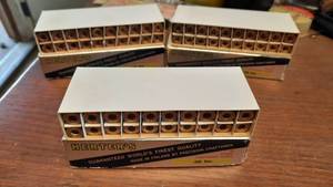 lot 311 image: 3 Boxes of Herters 300 Savage Brass Cartridges (60 Total)
