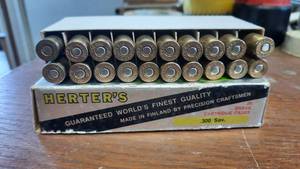 lot 315 image: Herters 300 Savage (20 Rounds)