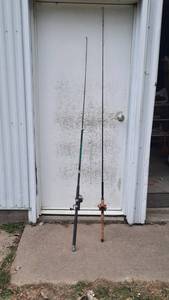 lot 339 image: Lot of 2 Rod & Reels