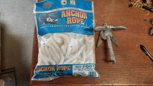 lot 345 image: Anchor & Anchor Rope
