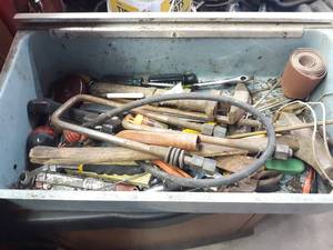lot 643 image: Large Container of Hand Tools and More