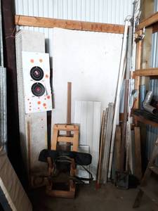 lot 675 image: Large Lot in Corner - Wood, Metal, Shingles and More