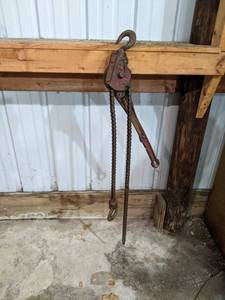 lot 190 image: 34 Ton Coffing Chain Hoist