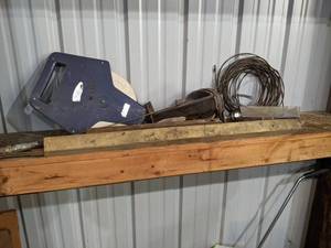 lot 194 image: Long Tape Measure, Cord Grip Fish Tape, Brazing Rods and More