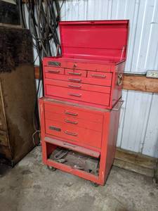 lot 149 image: REMPRO 2-Piece Tool Chest w Tools