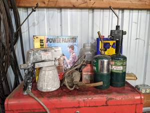 lot 205 image: Propane Torches, WD-40, Wagner Painter and More