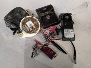 lot 206 image: Digital Depth Temperature Indicator, Voltage Tester and More