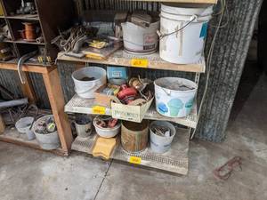 lot 253 image: Contents of 3 Shelves - Hardware and More