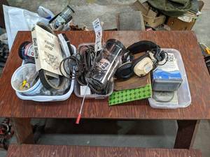 lot 288 image: Lot of Hardware, Timer, Cords and More