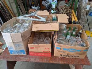 lot 364 image: 4 Boxes of Jars and More