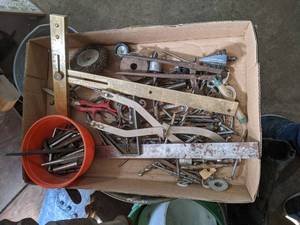 lot 412 image: Lot of T-Square, Drill Bits and More