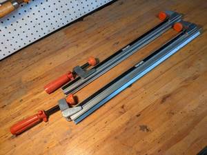 lot 440 image: Pair of HIRSH Aluminum Bar Clamps
