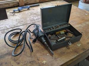 lot 461 image: Craftsman Electric Hand Grinder Model No. 623.25160 - Tested and Works
