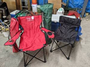 lot 473 image: Lot of 3 Camping Chairs