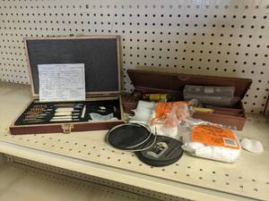 lot 129 image: Gun Cleaning Kit and More