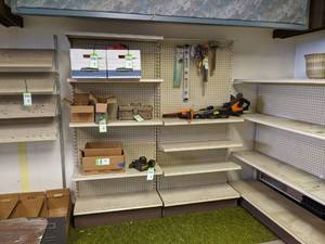 lot 139 image: (2) 36 Sections of Shelving - Contents NOT Included