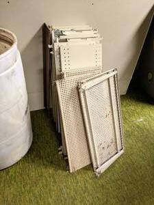 lot 158 image: Lot of 30 and 36 Store Shelves