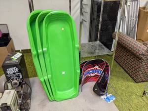lot 178 image: (6) NEW Kids Sleds