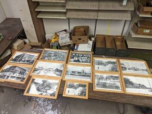 lot 12 image: (12) Framed Vintage Pictures of Madelia MN