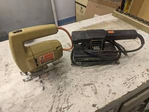 lot 211 image: Black & Decker Jigsaw and Sander