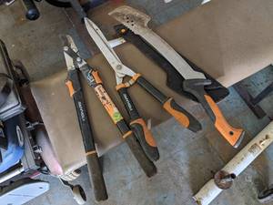 lot 232 image: (3) FISKARS Cutter, Clippers and Blade