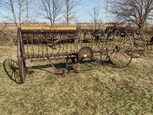 lot 214 image: Horse Drawn Rake