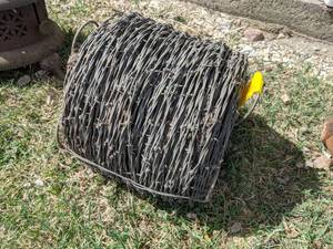 lot 114 image: Roll of Barbed Wire