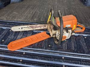 lot 132 image: Stihl Model MS250C Chainsaw - Needs Work