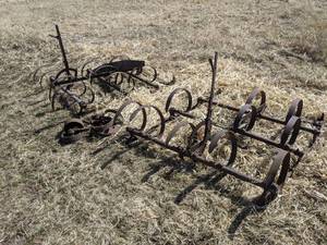 lot 76 image: Pair of Cultivator Sections