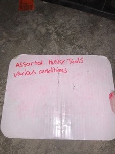 lot 1 image: ASSORTED HUSKY TOOLS. SEE PICTURE