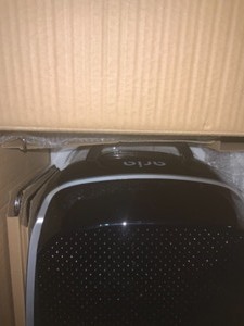lot 36 image: ARIA 10 QT. BLACK AIRFRYER WITH RECIPE BOOK. SEE PICTURES