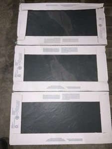 lot 47 image: FLORIDA TILE HOME COLLECTION GALACTIC SLATE 12 IN.  24 IN. PORCELAIN FLOOR AND WALL TILE (13.62 AQ.FTCASE). SEE PICTURE