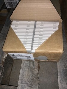 lot 48 image: DELTILE RESTORE ASH GRAY 4-14 IN. GLAZED CERAMIC WALL TILE (12.5 SQ.FT.CASE) SEE PICTURES
