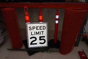 lot 187 image: Traffic Control and Snow Fence