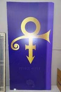 lot 75 image: 4x 8 Foamboard Sign from Paisley Park