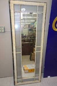 lot 175 image: Repurposed Window Frame Mirror