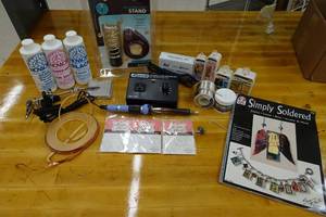 lot 195 image: Metal Crafting Supplies - Solder Iron