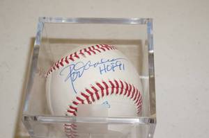 lot 18 image: Rod Carew Signed Baseball
