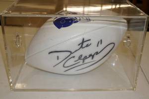 lot 51 image: Daunte Culpepper Signed Football