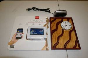 lot 92 image: First Alert Onelink Wi-Fi Thermostat, Alarm Clock