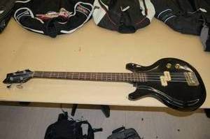 lot 73 image: Lotus 4 String Electric Bass Guitar